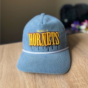 Rare NBA Charlotte Hornets 47 Hitch SnapBack Hat